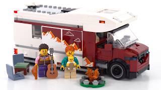 LEGO City 2025 Holiday Camper Van review! 60454  #NotSponsored