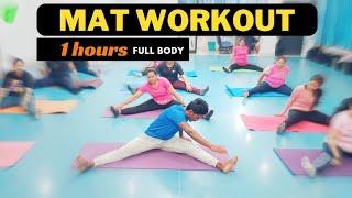 Mat Workout Video | Weight Loss Full Body Workout Video | Zumba Fitness With Unique Beats