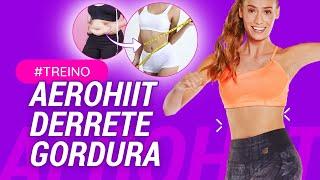 Treino para PERDER PESO RÁPIDO - AEROHIIT CARDIO WORKOUT