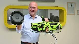 AUDIO MOBIL rüstet LEGO Technic Lamborghini nach