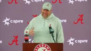 Defensive Coordinator Kane Wommack on Alabama's turnaround