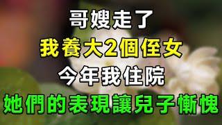 哥嫂走了，我養大2個侄女，今年我住院，她們的表現讓兒子自愧不如！#情感故事 #小說 #家庭 #婚姻 #情感 #愛情 #夫妻 #家庭倫理 #爽文