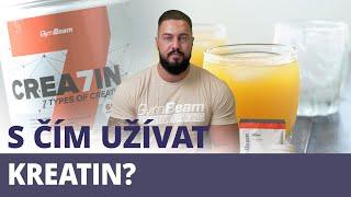 Je lepší užívat kreatin s vodou nebo džusem?  | GymBeam | Fitness Academy