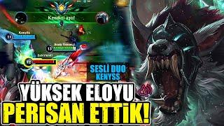 Warwick ile Rakipleri Parçaladım! 🩸 Grandmaster Duo Sesli | Wild Rift