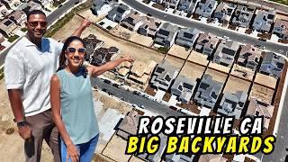 SACRAMENTO CA New Homes with POOL Sized Backyards in ROSEVILLE CA!!