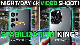 smooth like butter?  Samsung Galaxy S23 Ultra 4K Video Camera Review (vs iPhone 14 Pro)