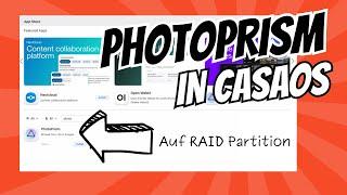 CasaOS PhotoPrism auf RAID installieren - so gehts