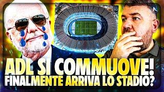 ADL SI COMMUOVE DAVANTI A TUTTI!! ​ FINALMENTE IL NUOVO STADIO? ️​ HAMSIK TORNA AL NAPOLI?