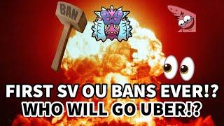 THE FIRST SCARLET & VIOLET OU BANS ARE...