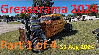 Greaserama 2024 Part 1 of 4 Car Show