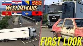 Euro Truck Simulator 2 - West Balkans DLC  Das BESTE SCS DLC ᐅ PREVIEW Gameplay