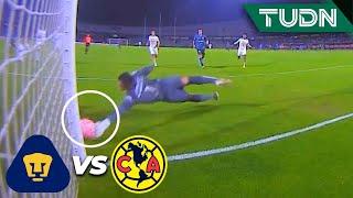 ¡UN MURO! Julio González ataja | Pumas 1-0 América | Copa por México 2022 | TUDN