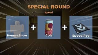 Hermes Shoes + Speed Special Round + Cola + Speed pad = ???