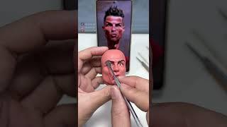 Creating a Cartoon Cristiano Ronaldo in Clay | Funny Caricature!