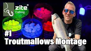 Zite© Fishing Troutmallows: Die Topmontage für die Forellen Marshmallows Angelköder (Tutorial)