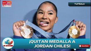 Quitan medalla a Jordan Chiles y se la devuelven a Ana Barbosu tras polémica en Paris 2024