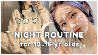 10-15 year olds after school night routine  ~ step by step