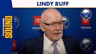 "When You Come Out, You Should Be A Better Team" | Lindy Ruff | Buffalo Sabres End Winless Streak