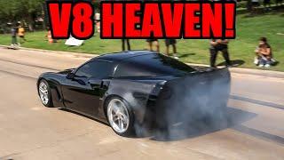 If You LOVE MUSCLE CARS, You HAVE To Watch This Video! (V8 SOUNDS and FULL SENDS Everywhere!)