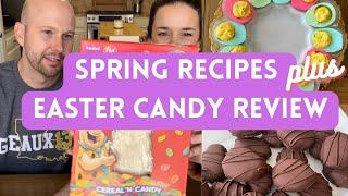 EASTER CANDY REVIEW | COPYCAT REESE'S EGGS RECIPE | SPRING DEVILED EGGS | SPRING TIME