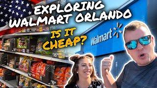 Walmart Orlando is EXPENSIVE now! Price comparisons & American food! WE SPENT $600!  