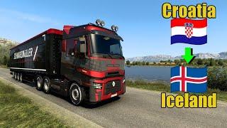 Long Delivery | Renault T High | Euro Truck Simulator 2