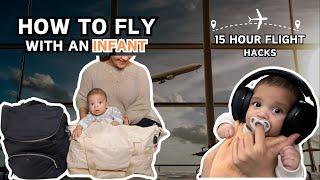 HOW to FLY with an INFANT | A travel guide for new parents 2024