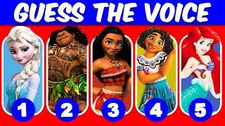 Guess Who's Singing ️| Disney Song Quiz Challenge | Snow White, Moana, Elsa, Rapunzel, Mirabel