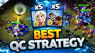 STRONGEST Queen Charge Army is DRAGON RIDERS at TH17 | Clash of Clans Attack Strategy