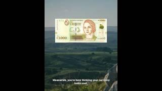 Del Uruguay $50 note vs Namibia $50 note #coin #numismatics #numismatica #banknotes