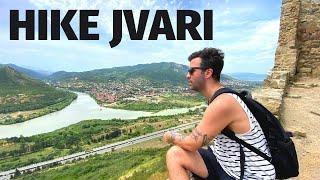 JVARI MONASTERY in MTSKHETA - Hiking Up a World Heritage Site!