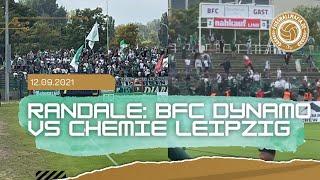 Ausschreitungen & Randale zwischen BFC Dynamo und Chemie Leipzig (12.09.2021)