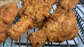 EXTRA CRISPY FRIED CHICKEN || TASTY  FRIED CHICKEN|| TERRI-ANN’S KITCHEN