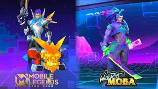 Mobile Legends VS League of Legends Wild Rift Champions & Skin Comparison