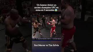 Quand le boxeur Ray Mercer a fait son crossover MMA et a ALLUMÉ l'ex-champion de l'UFC Tim Sylvia