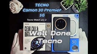 Tecno Camon 30 Premier 5G Unboxing: Gaming and Camera Test-ASMR