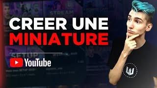 Créer une Miniature YouTube