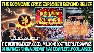 Economic crisis explodes! Millions lost their life savings. The "Chinese Dream" is gone.