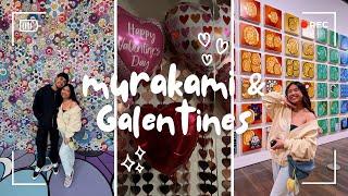 ADVENTURE VLOG: SF Murakami Exhibit & Galentines! | asawwako