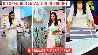 Small Kitchen Organization IDEAS | Even a small kitchen should stay organized | Affordable Storag...