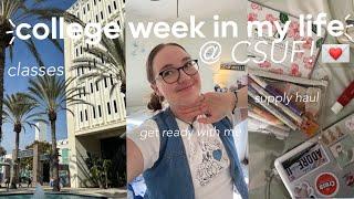 college week in my life @ cal state fullerton! ⋆˙⟡