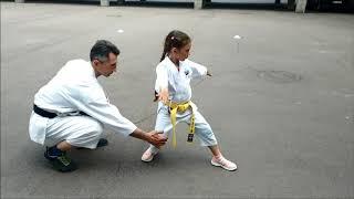 Kokutsu dachi training