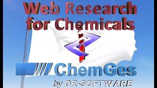 Web Research for Chemicals in ChemGes; by DR-Software