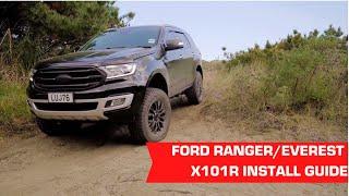 Ford Ranger/ Everest Ryco X101R installation guide