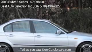 2003 BMW 3 Series 330i 4dr Sedan for sale in Stone Mountain,