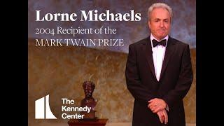 Lorne Michaels Acceptance Speech | 2004 Mark Twain Prize