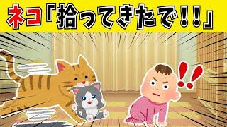 【総集編】朝まで癒される22分！赤ちゃんと犬猫の小話2０連発【2chほのぼの】