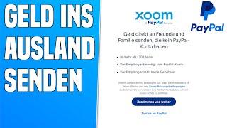 PayPal Xoom Deutsch: Geld in´s Ausland senden (Bankkonto/Bargeld)