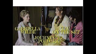 POLDARK Series 3 | Gabriella Wilde (Caroline) Interview |  Journey to Poldark