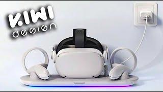 Kiwi Design / Quest 2 RGB Recharging Dock / Unboxing / Review / Is It Worth it? #kiwidesign #vr